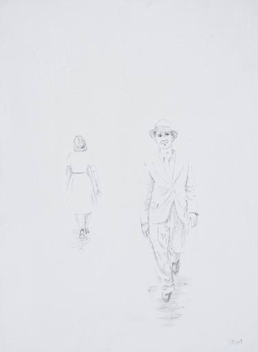 Print of Figurative People Drawings by Mariana Ionita