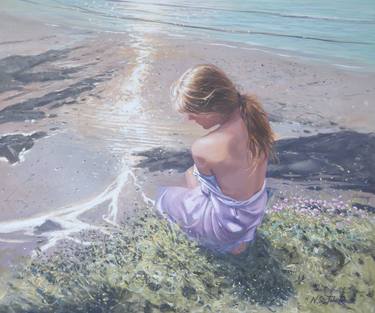 Original Figurative Seascape Paintings by Nicholas St John Rosse