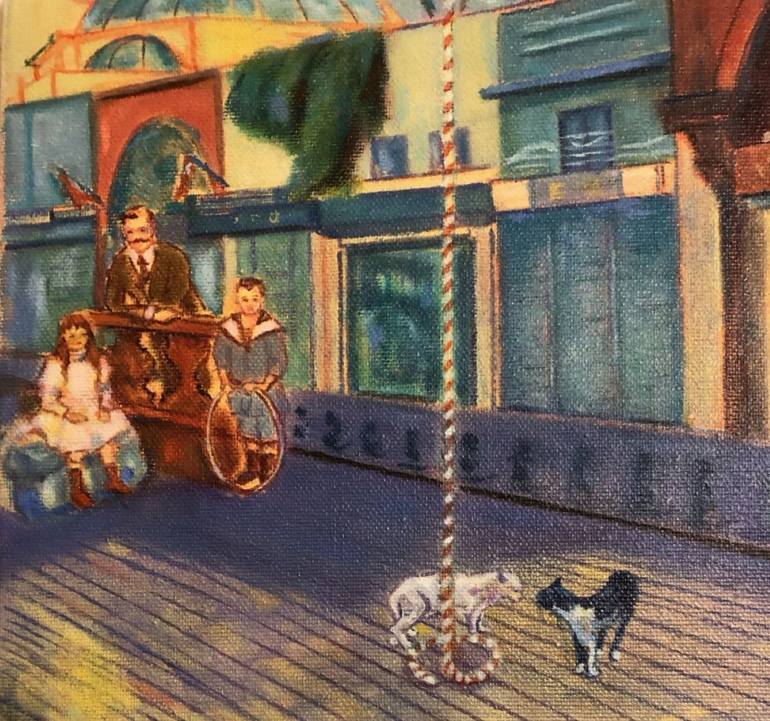 Original Figurative People Painting by Gülin Erden