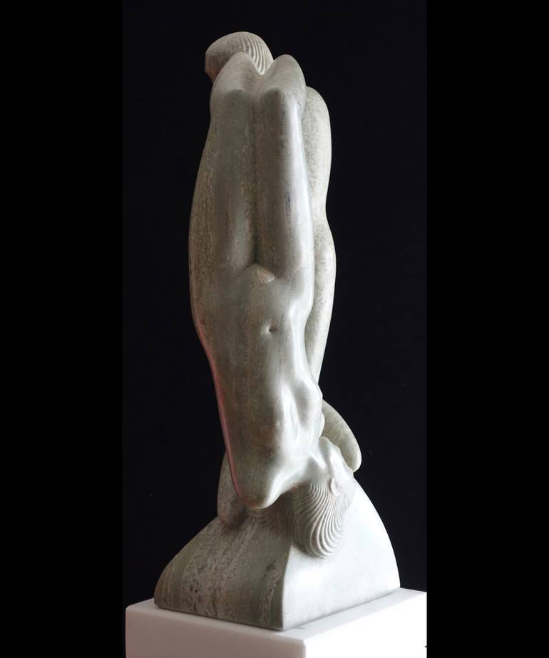 Original Abstract People Sculpture by Vasily Fedorouk