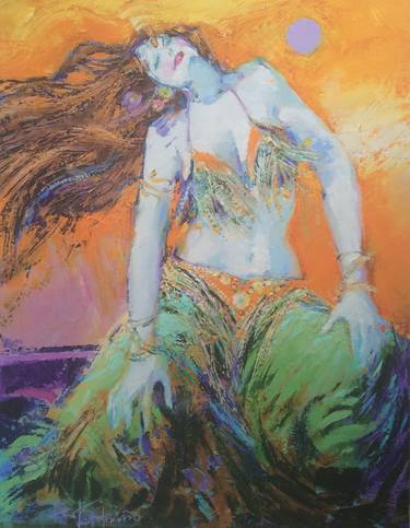 Original Fine Art Women Paintings by Robert Orduno
