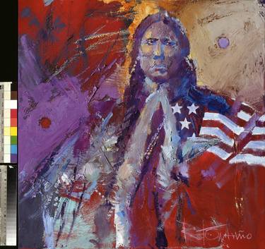 Quanah Parker Native American Chief - Contact for Open Edition Prints thumb