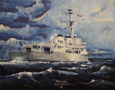 Print of Fine Art Ship Paintings by Aaron Burks