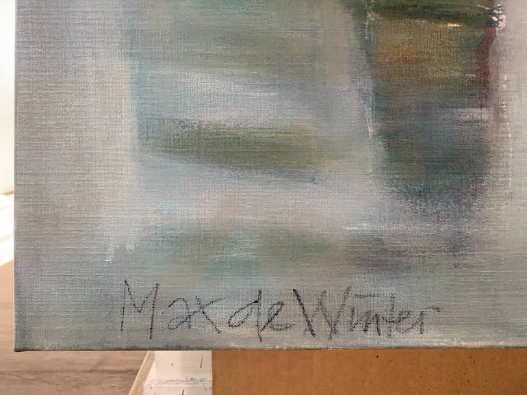 Original Impressionism Women Painting by Max De Winter