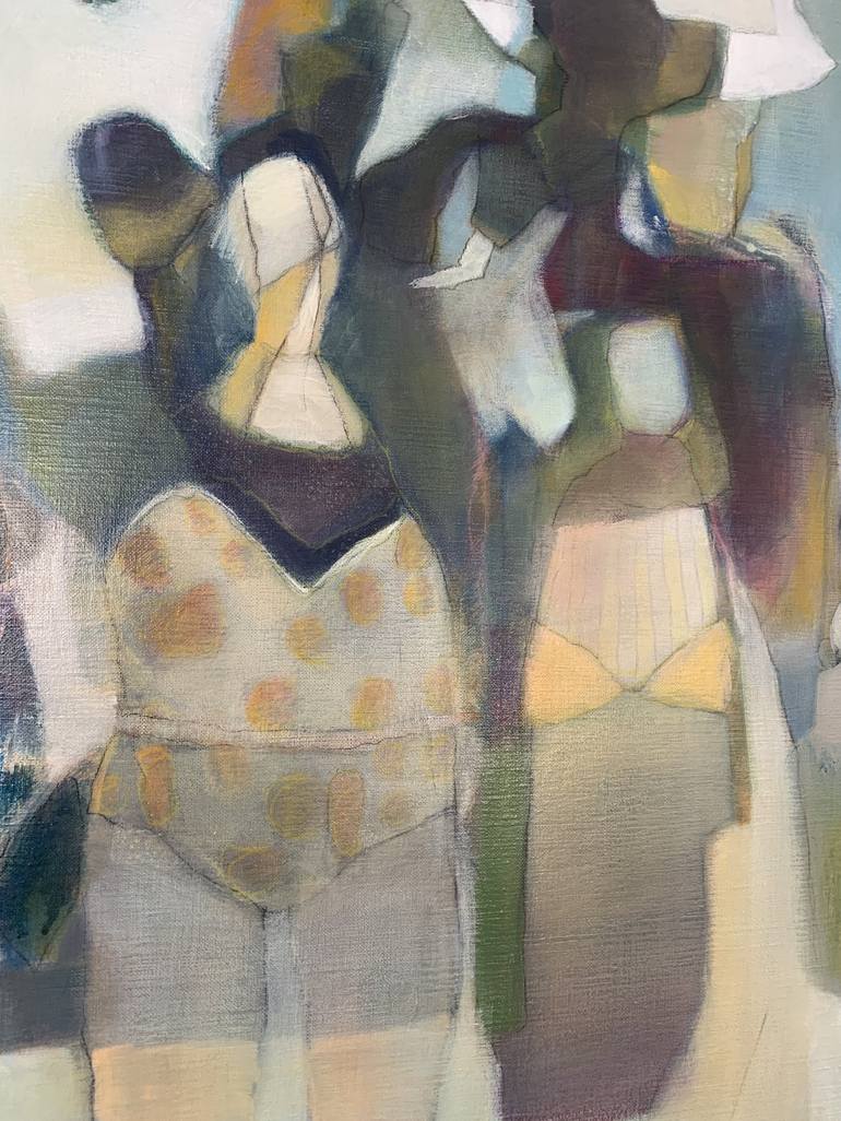 Original Impressionism Women Painting by Max De Winter