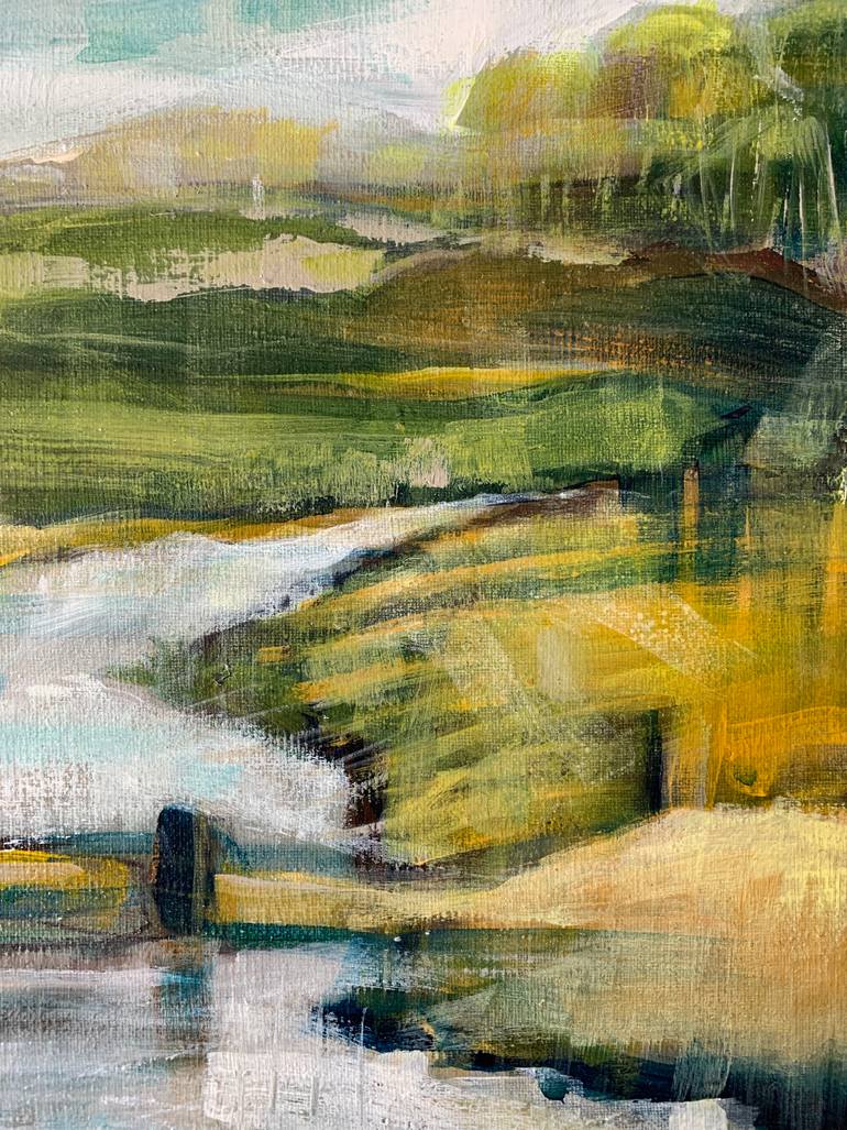 Original Abstract Landscape Painting by Max De Winter