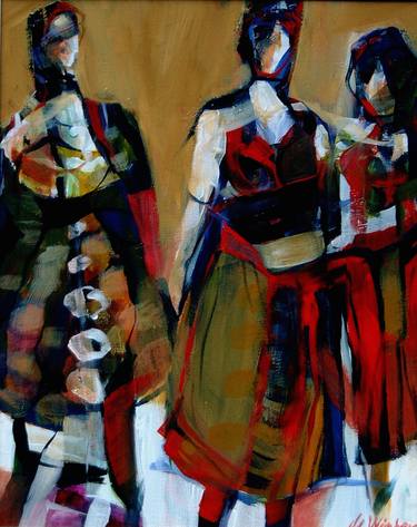 Original Figurative Women Paintings by Max de Winter