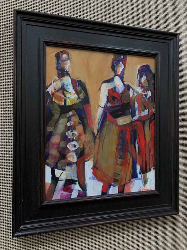 Original Figurative Women Painting by Max de Winter