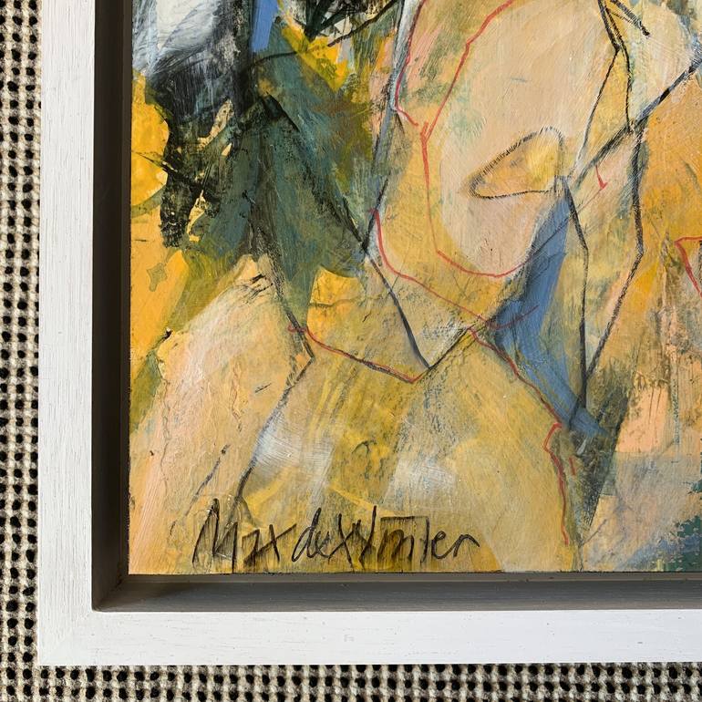 Original Abstract Expressionism Abstract Painting by Max de Winter