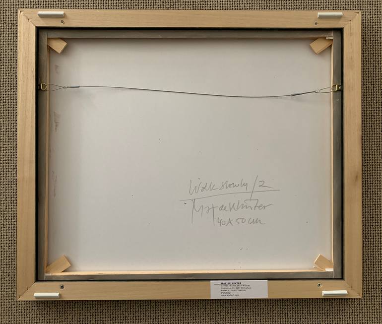 Original Abstract Expressionism Abstract Painting by Max De Winter