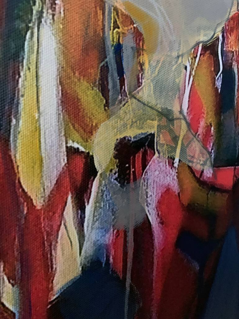 Original Abstract Expressionism Abstract Painting by Max De Winter