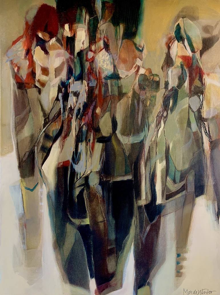 Original Painterly Abstraction Abstract Paintings by Max De Winter