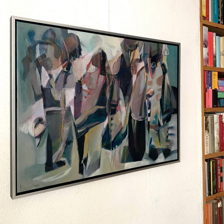 Original Abstract Painting by Max De Winter