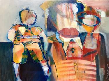 Original Painterly Abstraction Family Paintings by Max De Winter