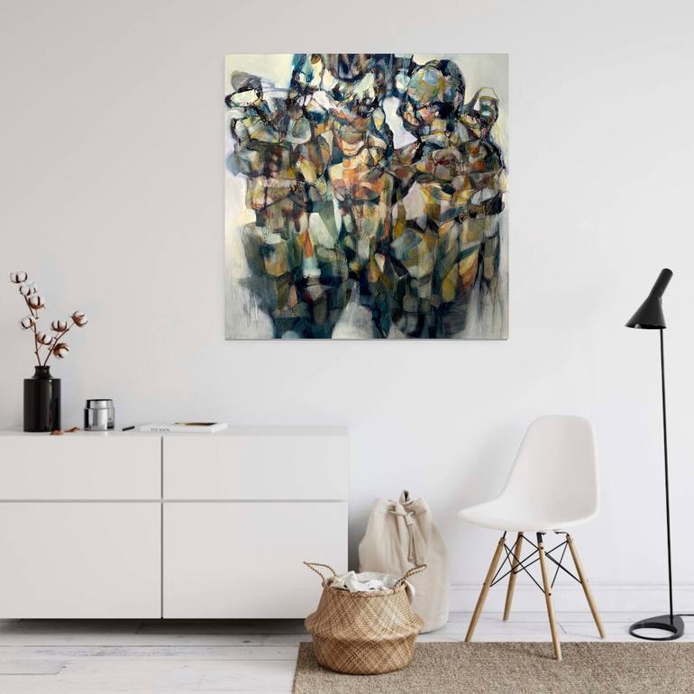 Original Painterly Abstraction Abstract Painting by Max De Winter