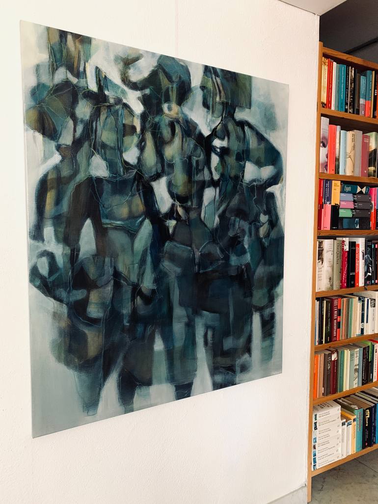 Original Neo-impressionism Women Painting by Max De Winter