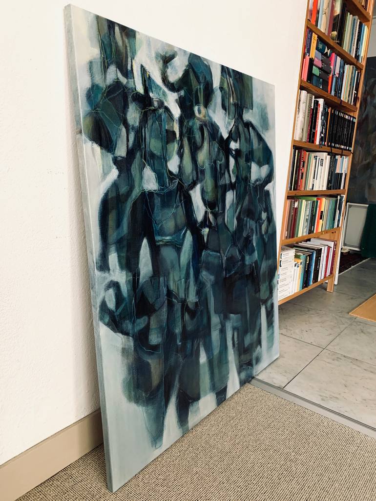 Original Neo-impressionism Women Painting by Max De Winter