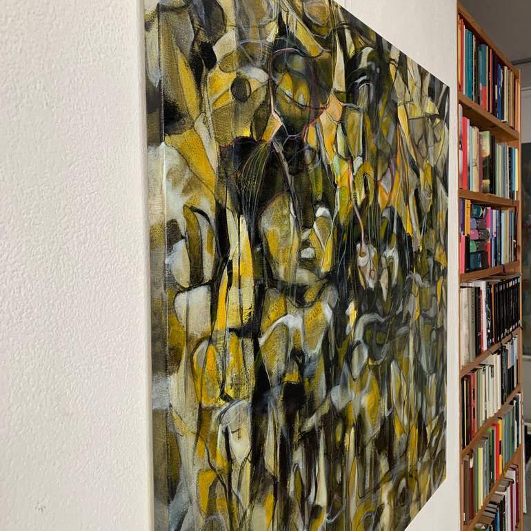 Original Abstract Expressionism Abstract Painting by Max De Winter