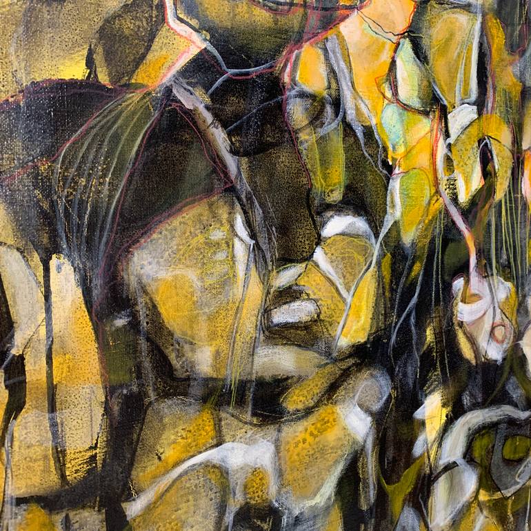 Original Abstract Expressionism Abstract Painting by Max De Winter