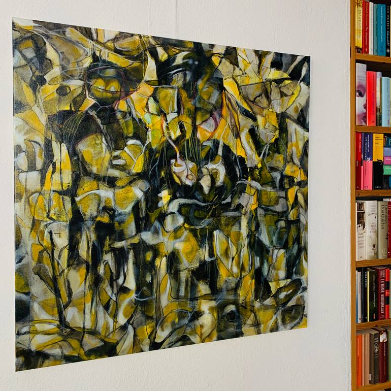 Original Abstract Expressionism Abstract Painting by Max De Winter