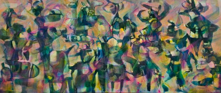 Once we stood in the spotlight/ 2 Painting by Max De Winter | Saatchi Art