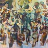 Alone in a crowd. The Exit. by Max de Winter