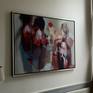 In a frame (optional) in a hallway!