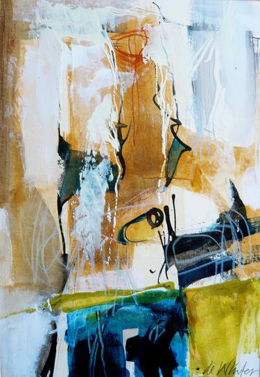 Original Abstract Paintings by Max de Winter