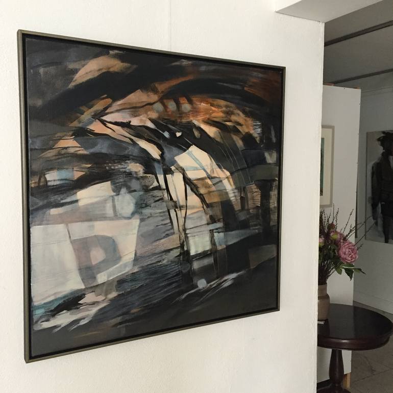 Original Abstract Car Painting by Max de Winter