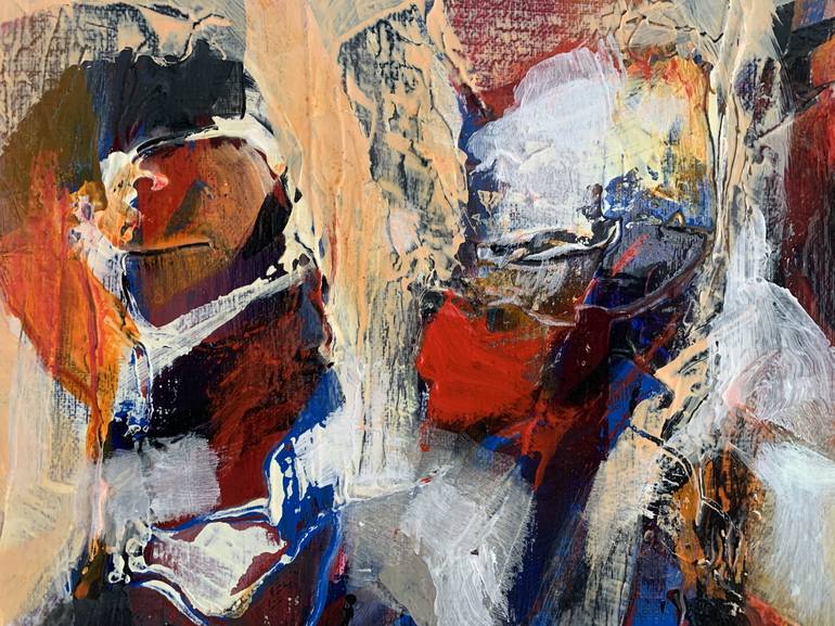 Original Abstract Women Painting by Max de Winter