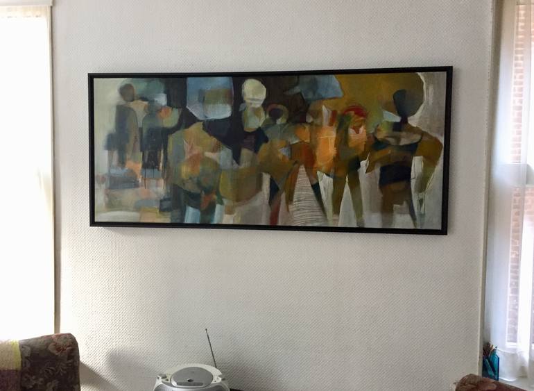 Original Abstract Painting by Max de Winter