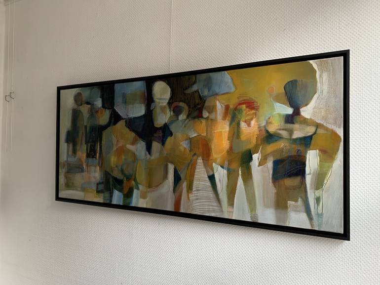 Original Abstract Painting by Max de Winter