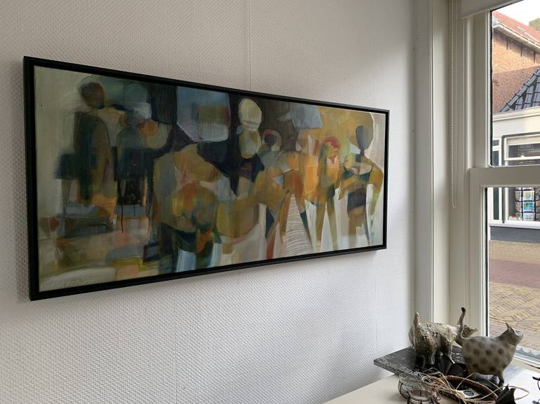 Original Abstract Painting by Max de Winter