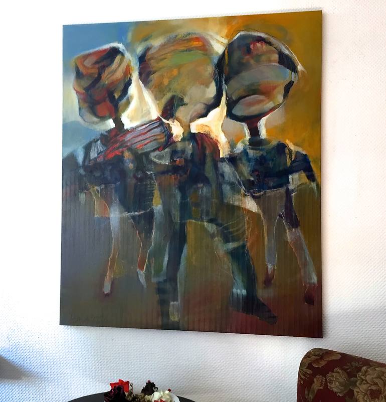 Original Figurative Music Painting by Max de Winter