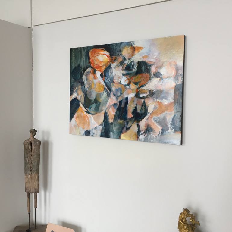 Original Figurative Abstract Painting by Max De Winter
