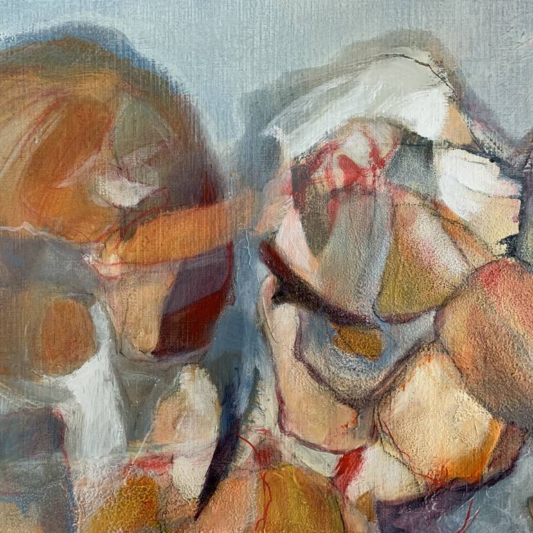 Original Abstract Women Painting by Max De Winter