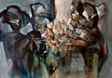 Original Abstract People Paintings by Max De Winter