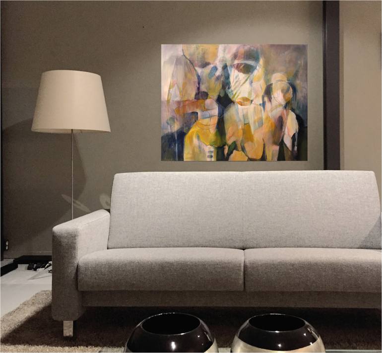 Original Abstract Painting by Max de Winter