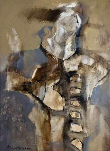 Original Figurative Abstract Paintings by Max de Winter