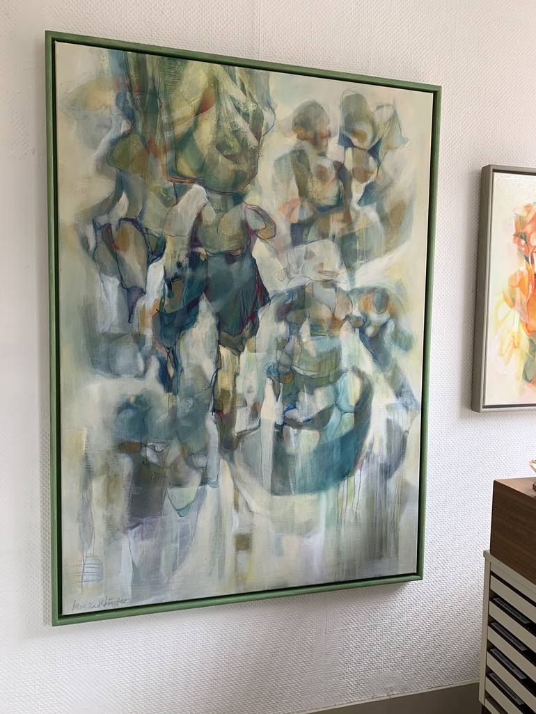 Original Abstract Painting by Max de Winter