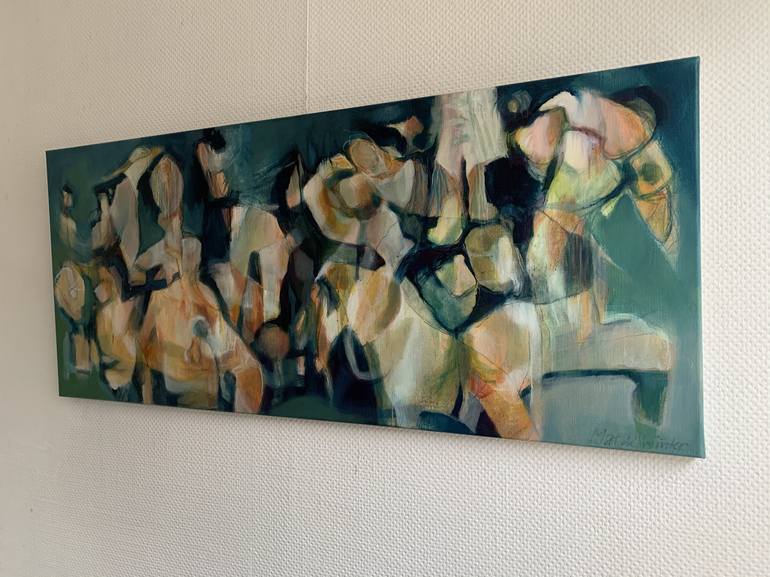 Original Abstract Painting by Max de Winter