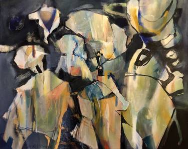 Print of Figurative Abstract Paintings by Max de Winter