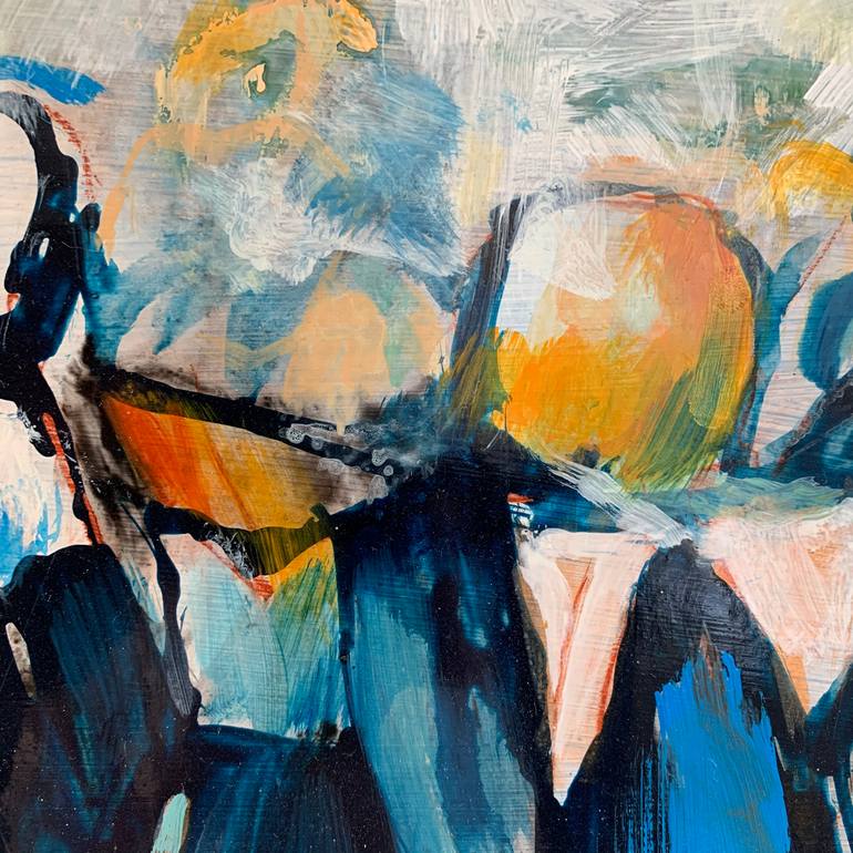 Original Abstract Travel Painting by Max De Winter