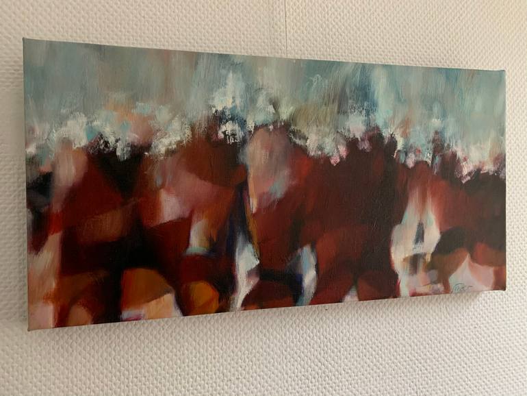 Original Abstract Landscape Painting by Max De Winter