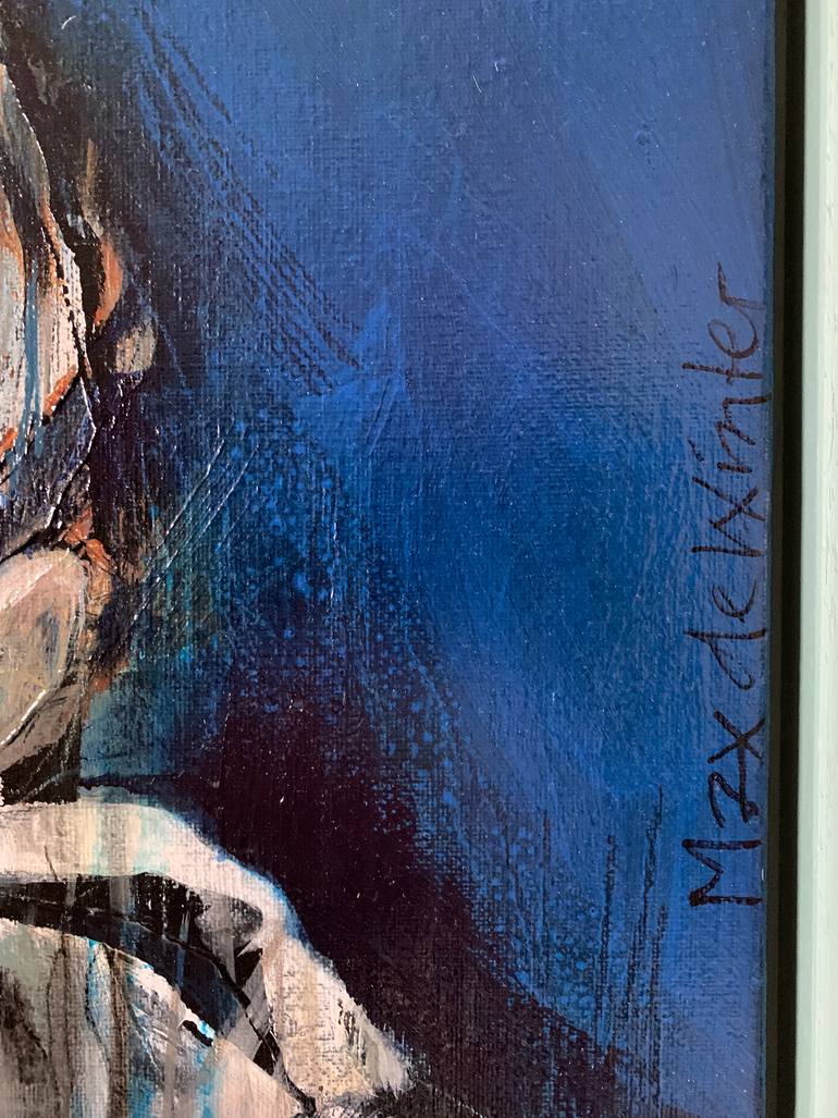 Original Impressionism Abstract Painting by Max De Winter