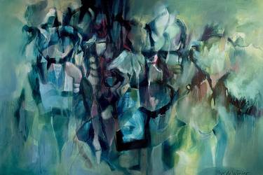 Original Modern Abstract Paintings by Max de Winter