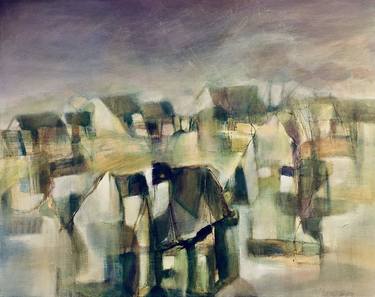 Original Abstract Rural life Paintings by Max de Winter