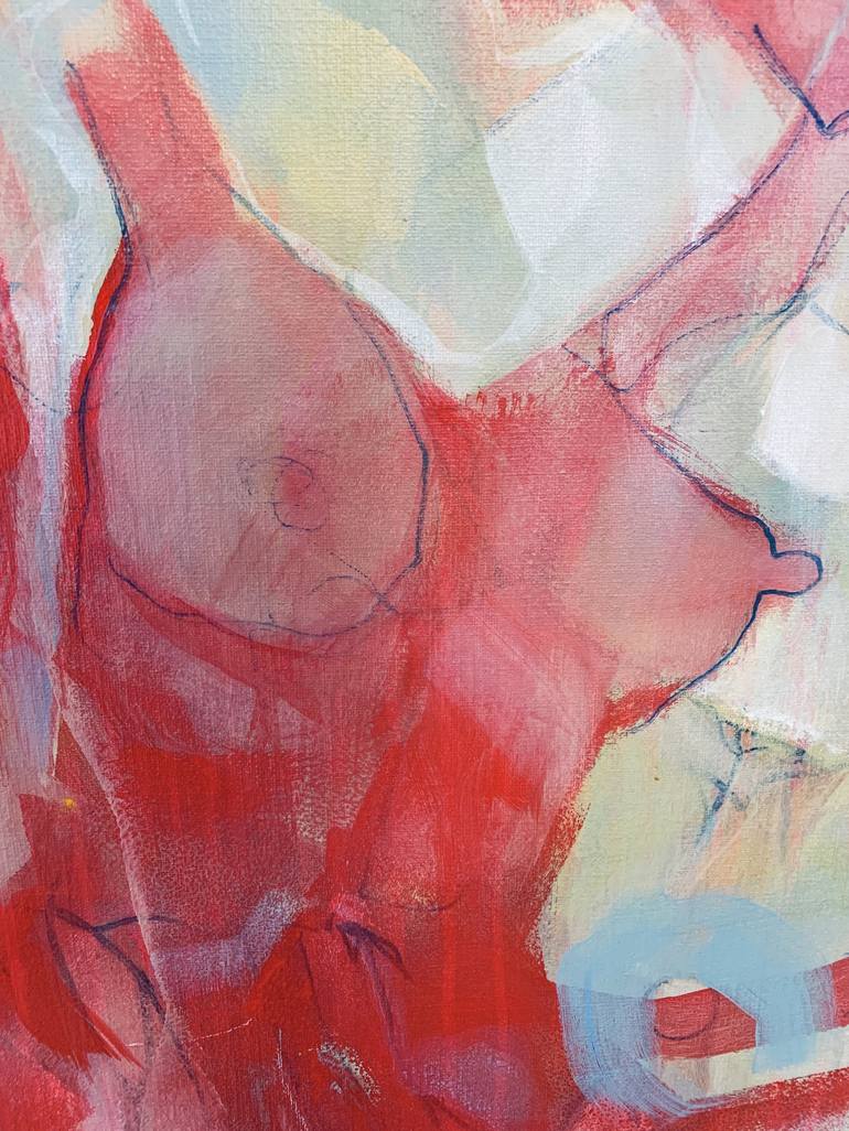 Original Abstract Women Painting by Max de Winter
