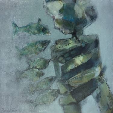 Print of Figurative Fish Paintings by Max de Winter