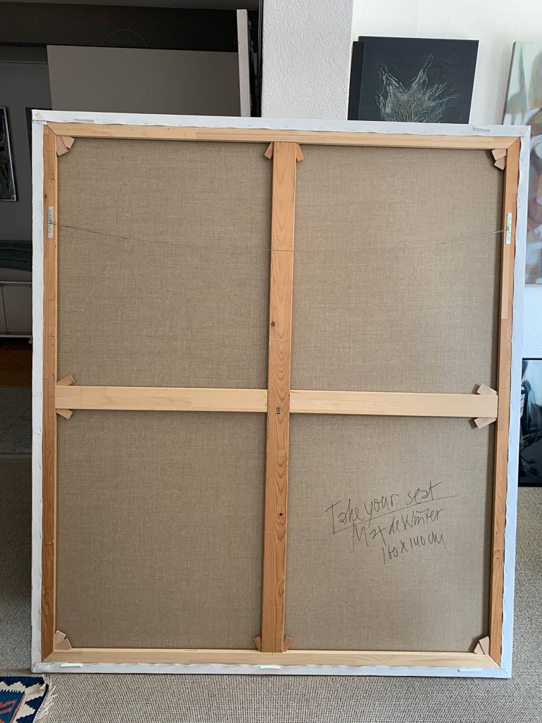 Original Modernism Abstract Painting by Max De Winter